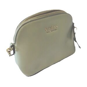 GUESS Light Blue Monogram Lining Shoulder Bag Purse Excellent Used Condition EUC